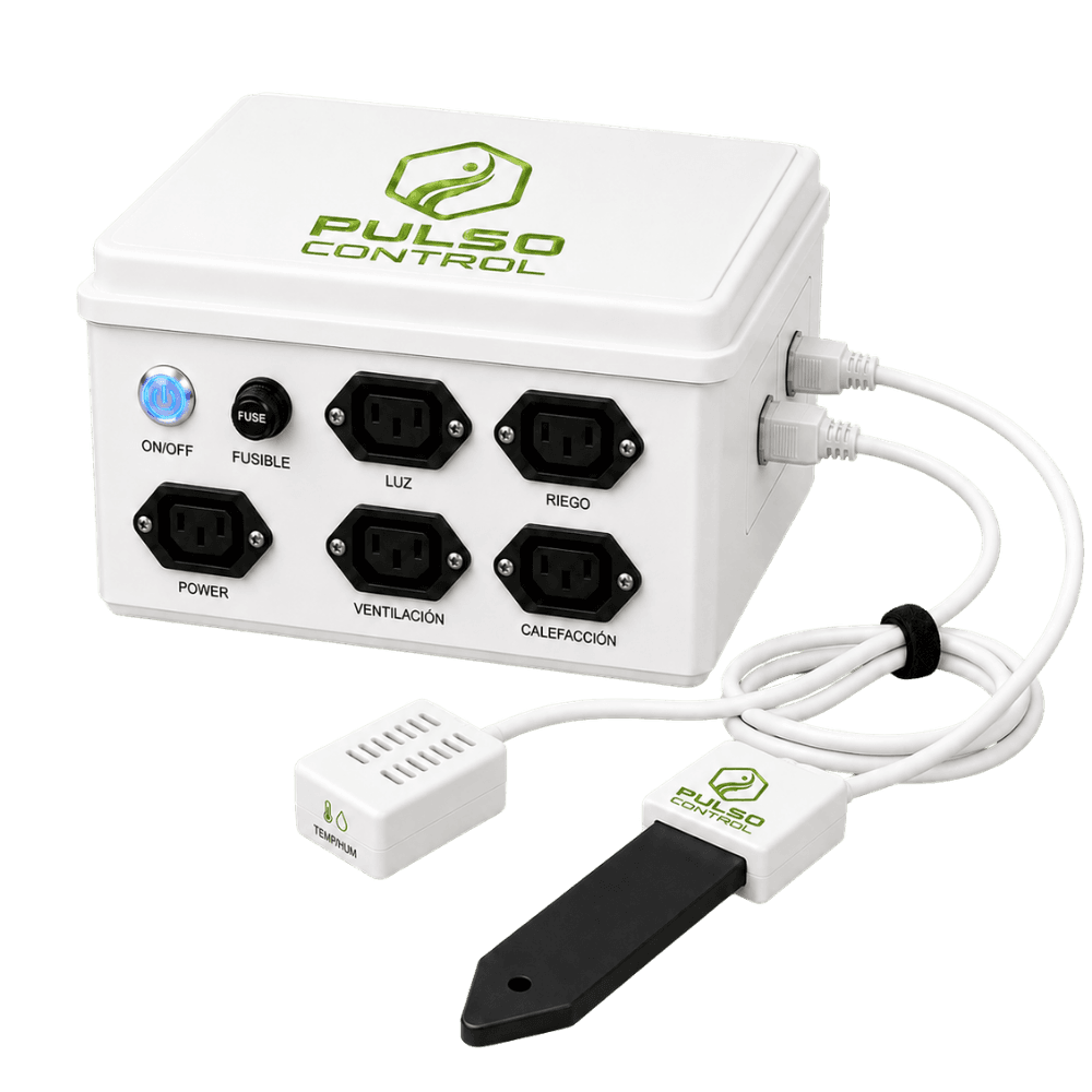 Equipo Pulso Control Grow con sensores para automatización de cultivo